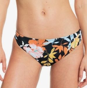 Roxy Beach Classics Bikini Bottoms Anthracite‎ Black XL